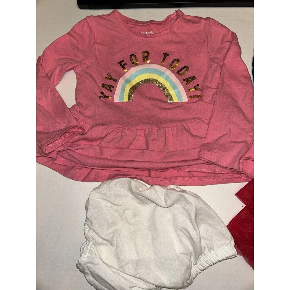 Toddler Girls Clothing Lot 4 Pieces Size 24 Months